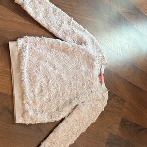 Juicy Couture Pink Fuzzy Kids Sweater